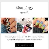 Maniology email thumbnail