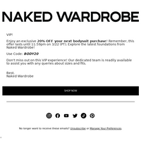 Naked Wardrobe email thumbnail