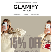 Glamify Fashion email thumbnail