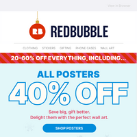 Redbubble email thumbnail