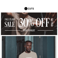 Cuts Clothing email thumbnail