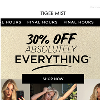 Tiger Mist email thumbnail