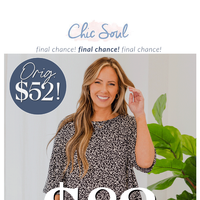 Chic Soul email thumbnail