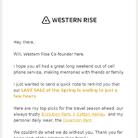 Western Rise email thumbnail