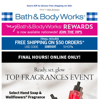 Bath and Body Works email thumbnail