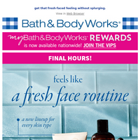 Bath and Body Works email thumbnail