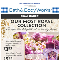 Bath and Body Works email thumbnail