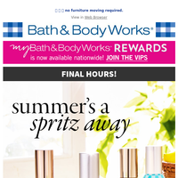 Bath and Body Works email thumbnail