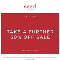 Seed Heritage email thumbnail