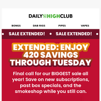 Daily High Club email thumbnail