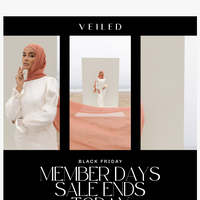 Veiled Collection email thumbnail