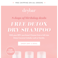 Drybar email thumbnail