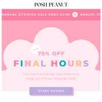 Posh Peanut email thumbnail