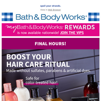 Bath and Body Works email thumbnail