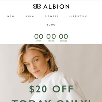 Albion Fit email thumbnail