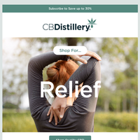 The CBDistillery email thumbnail