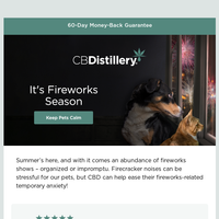 The CBDistillery email thumbnail