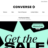 Converse Australia email thumbnail