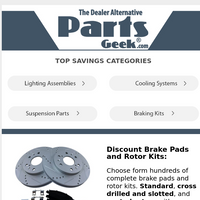 Parts Geek email thumbnail