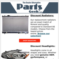 Parts Geek email thumbnail