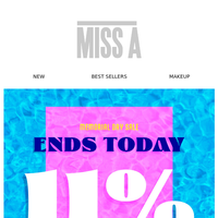 Shop Miss A email thumbnail