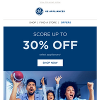 GE Appliances email thumbnail