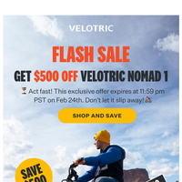 Velotric email thumbnail