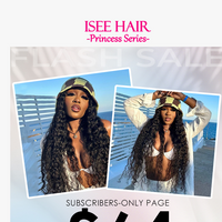 Isee Hair email thumbnail