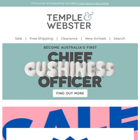 Temple & Webster email thumbnail