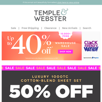 Temple & Webster email thumbnail