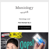 Maniology email thumbnail