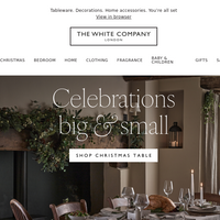 The White Company UK email thumbnail