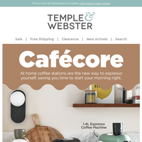 Temple & Webster email thumbnail