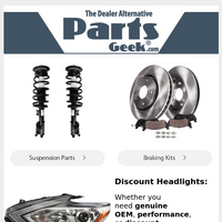 Parts Geek email thumbnail