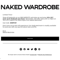 Naked Wardrobe email thumbnail