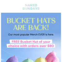 Naked Sundays email thumbnail