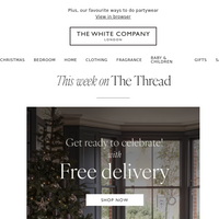 The White Company UK email thumbnail