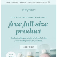 Drybar email thumbnail