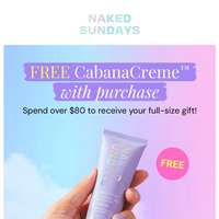 Naked Sundays email thumbnail