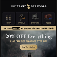 The Beard Struggle email thumbnail