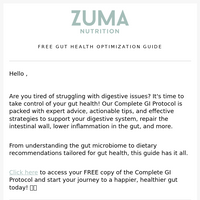 Zuma Nutrition email thumbnail