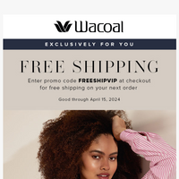 Wacoal America email thumbnail