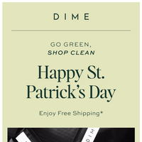 DIME Beauty email thumbnail