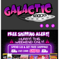 Galactic Snacks email thumbnail