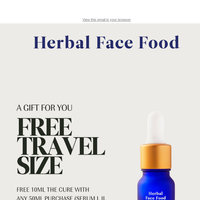 Herbal Face Food email thumbnail