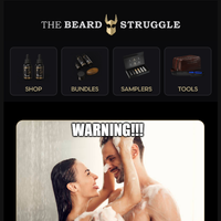 The Beard Struggle email thumbnail