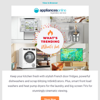 Appliances Online email thumbnail