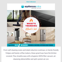 Appliances Online email thumbnail