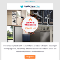 Appliances Online email thumbnail