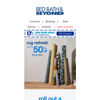 Bed Bath and Beyond email thumbnail